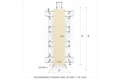 40' Performance Locker - Top Down