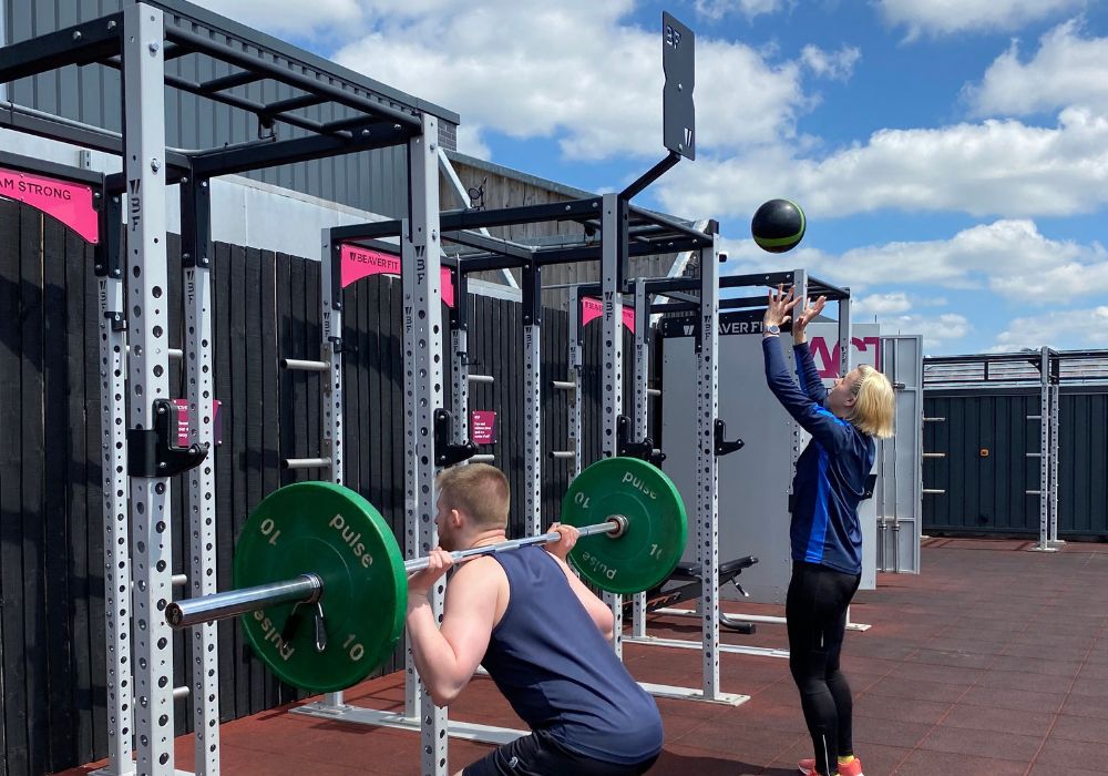 BeaverFit UK - Active Tameside - Manchester Wellness Centre - Rooftop Gym - Multifunctional Fitness - Outdoor Fitness - Shred Shed - Rig 1