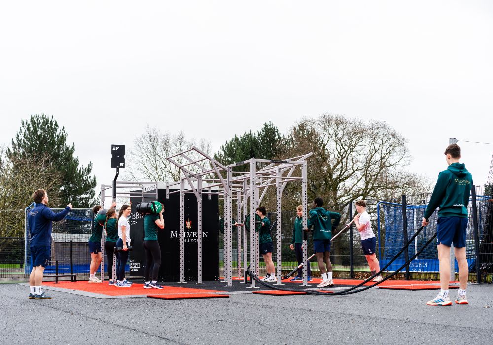 Malvern College - Shred Shed - Outdoor Fitness - BeaverFit - Educational Gym 6