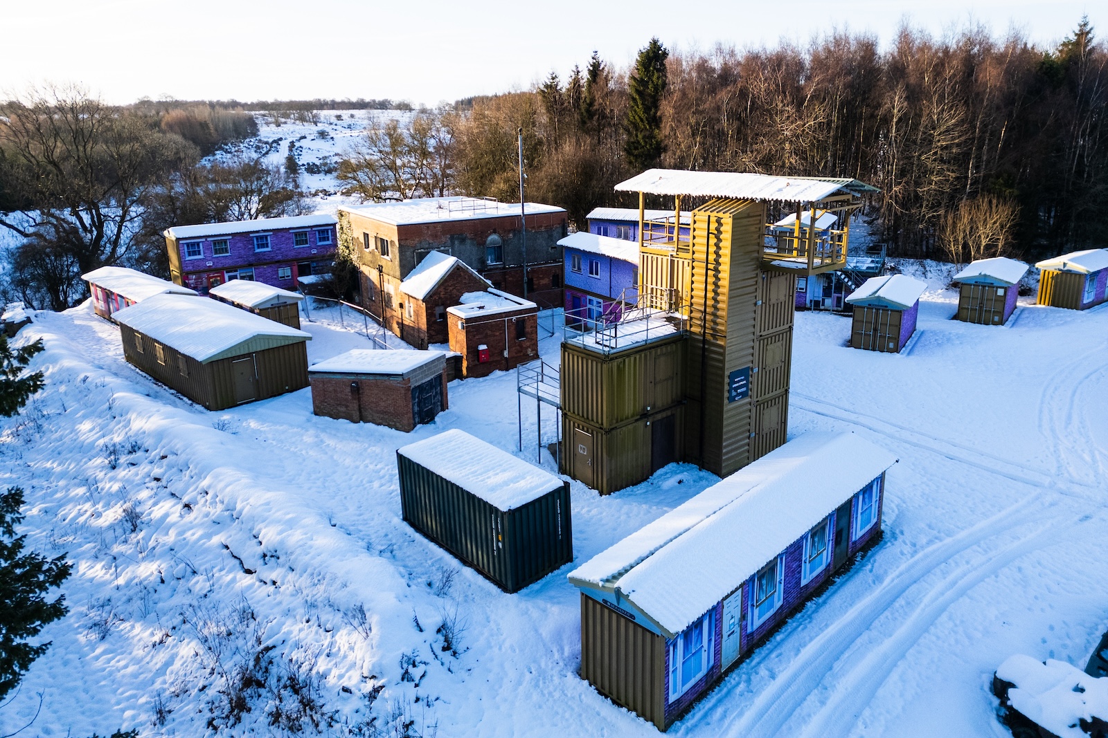 BeaverFit urban training village at Whinny Hill