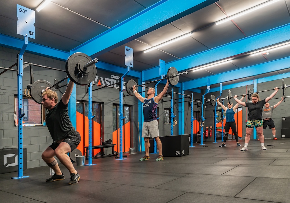 Indoor rig at CrossFit Vastus