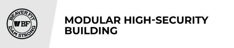 A header reads: Modular High-Security Building