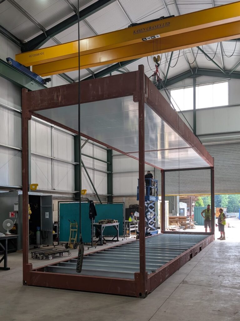 Modular secure infrastructure being built