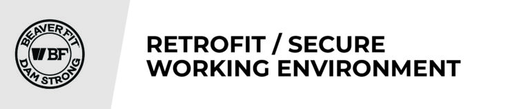 A header image reads: Retrofit / Secure Working Environment