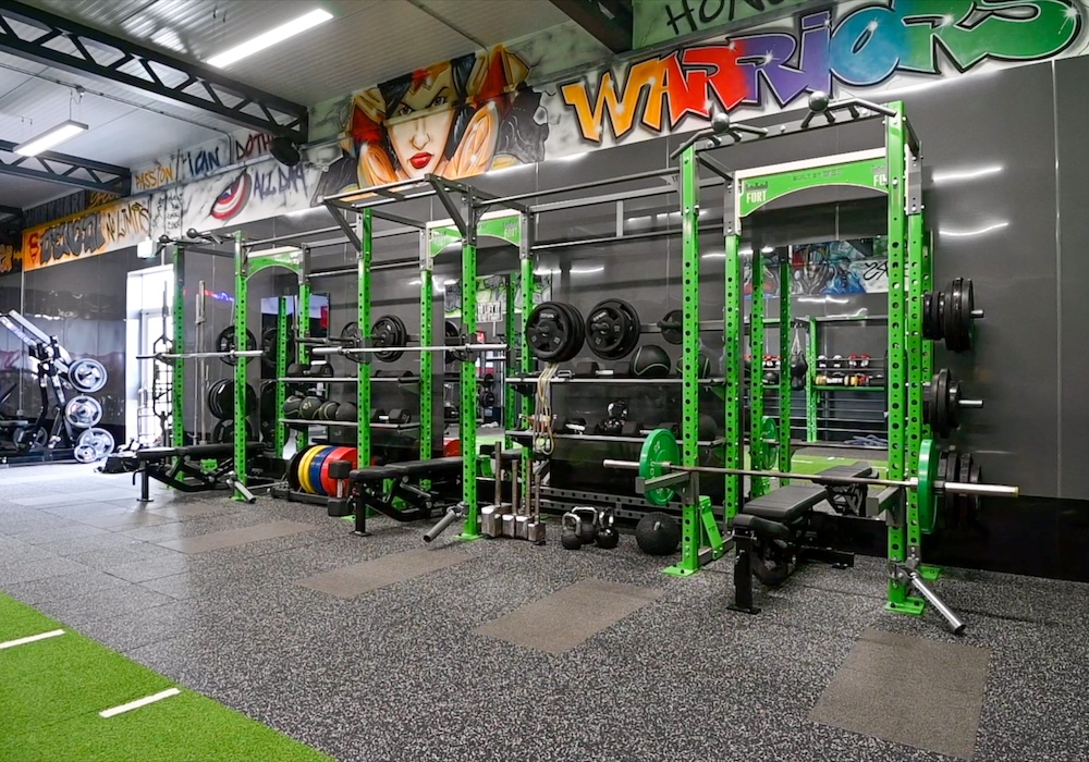 Indoor rig at Castle Point Leisure