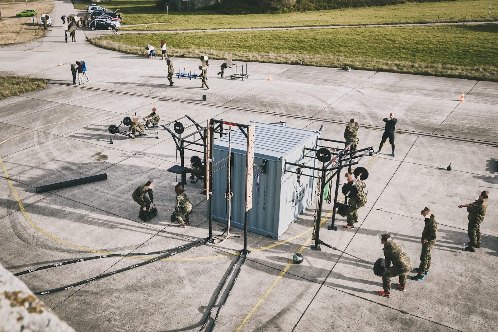 Officers School of the Air Force (Offizierschule der Luftwaffe - 10' Container Gym